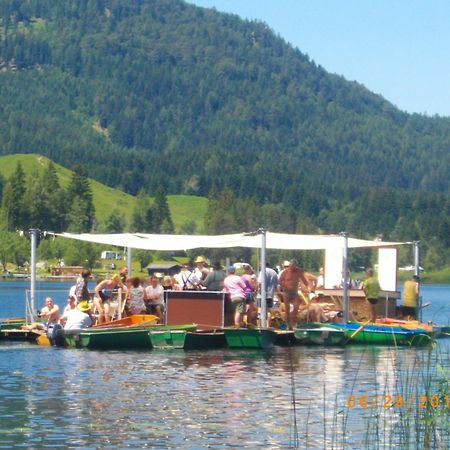 Landhaus Vogel Lägenhet Weissensee Exteriör bild