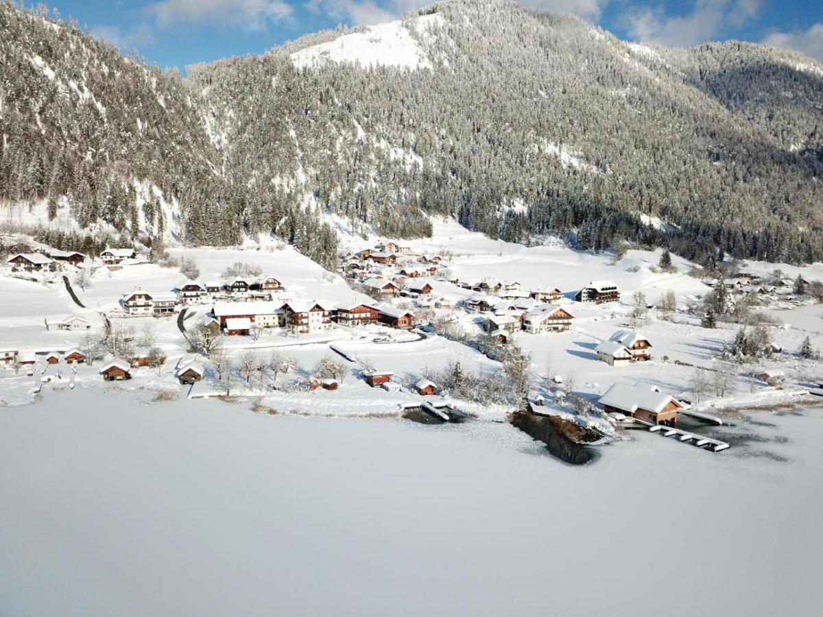 Landhaus Vogel Lägenhet Weissensee Exteriör bild