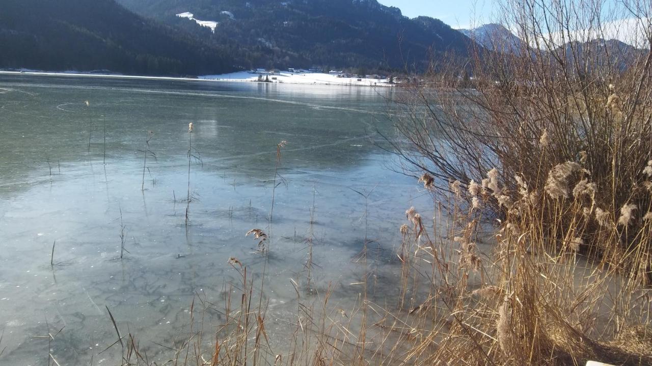 Landhaus Vogel Lägenhet Weissensee Exteriör bild