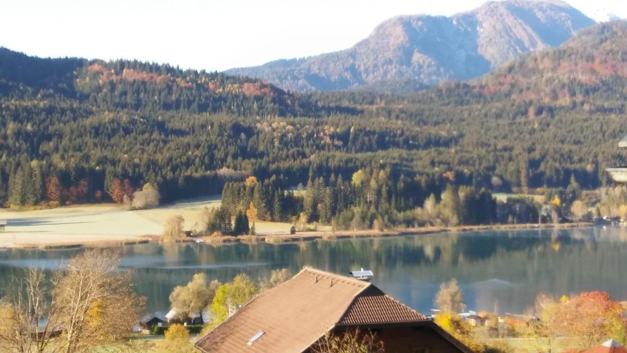 Landhaus Vogel Lägenhet Weissensee Exteriör bild