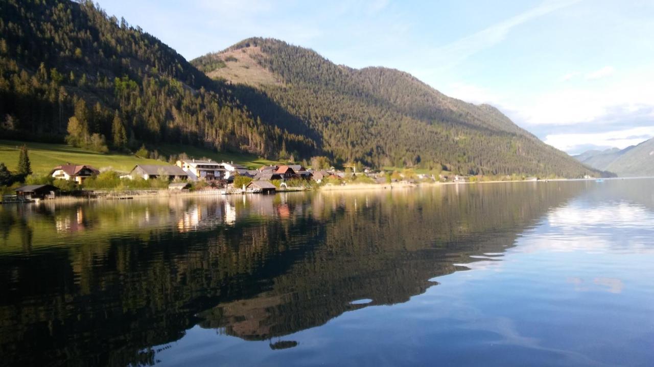 Landhaus Vogel Lägenhet Weissensee Exteriör bild