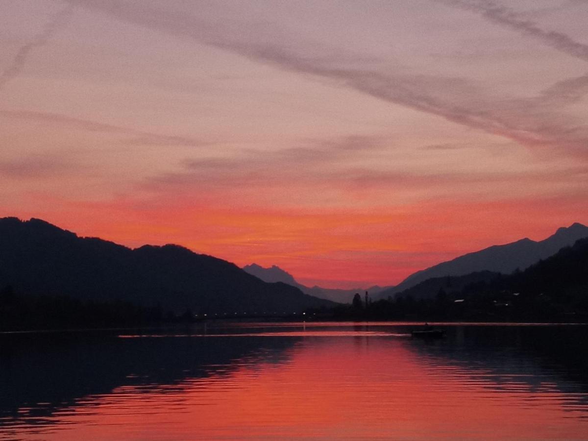 Landhaus Vogel Lägenhet Weissensee Exteriör bild