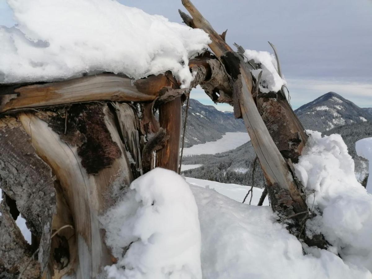 Landhaus Vogel Lägenhet Weissensee Exteriör bild