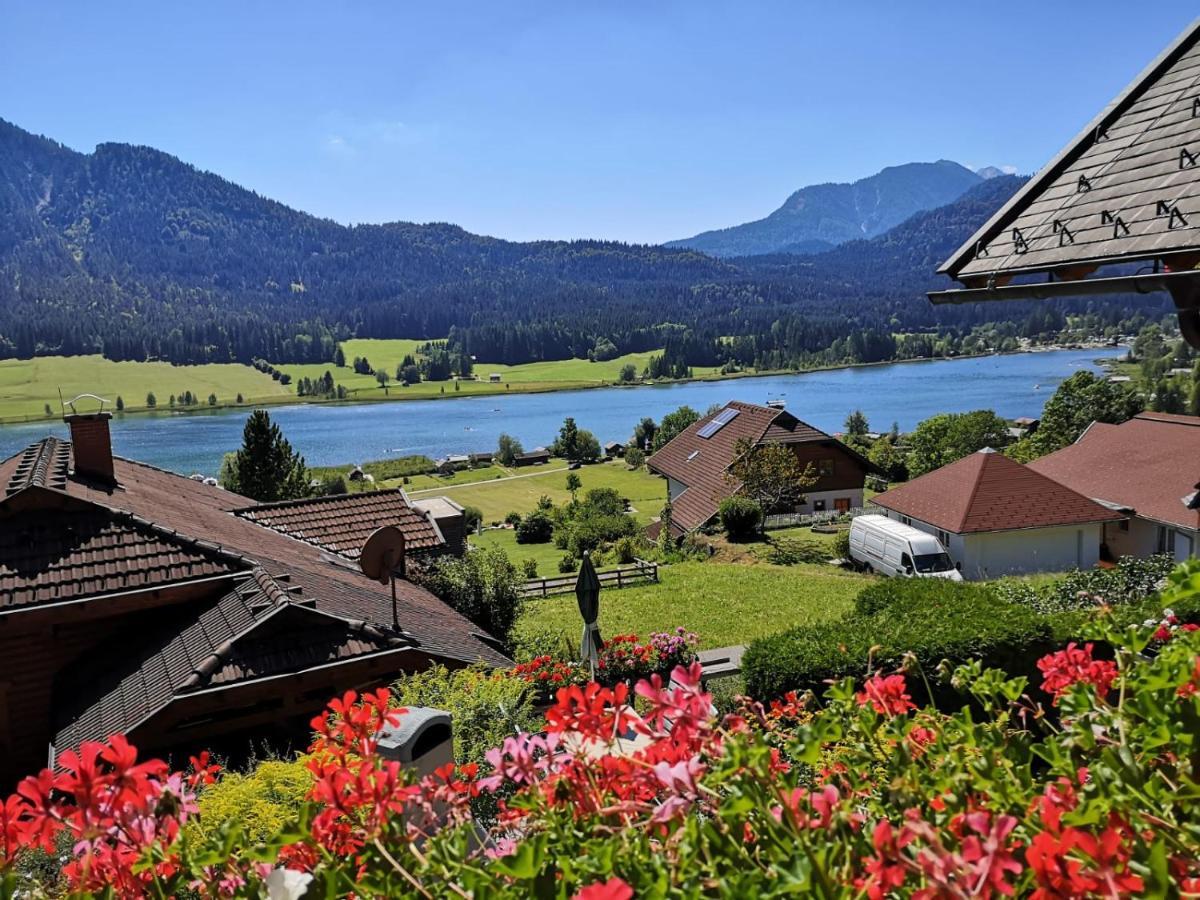 Landhaus Vogel Lägenhet Weissensee Exteriör bild