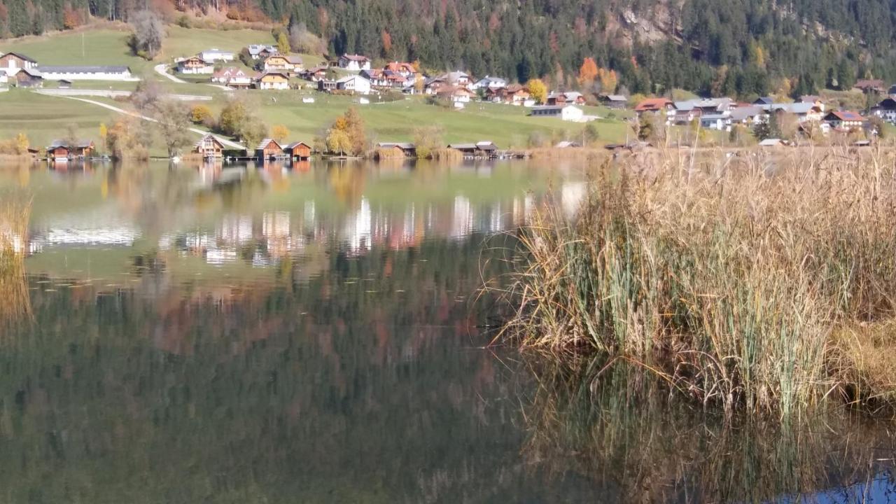 Landhaus Vogel Lägenhet Weissensee Exteriör bild