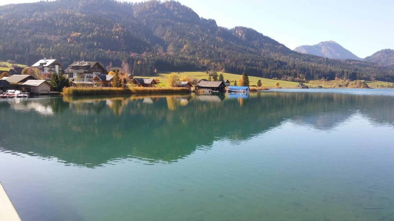 Landhaus Vogel Lägenhet Weissensee Exteriör bild