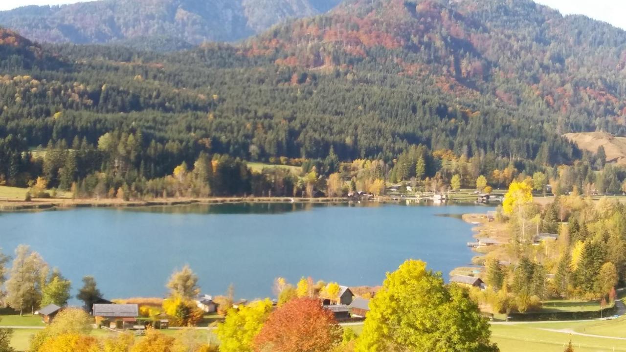 Landhaus Vogel Lägenhet Weissensee Exteriör bild