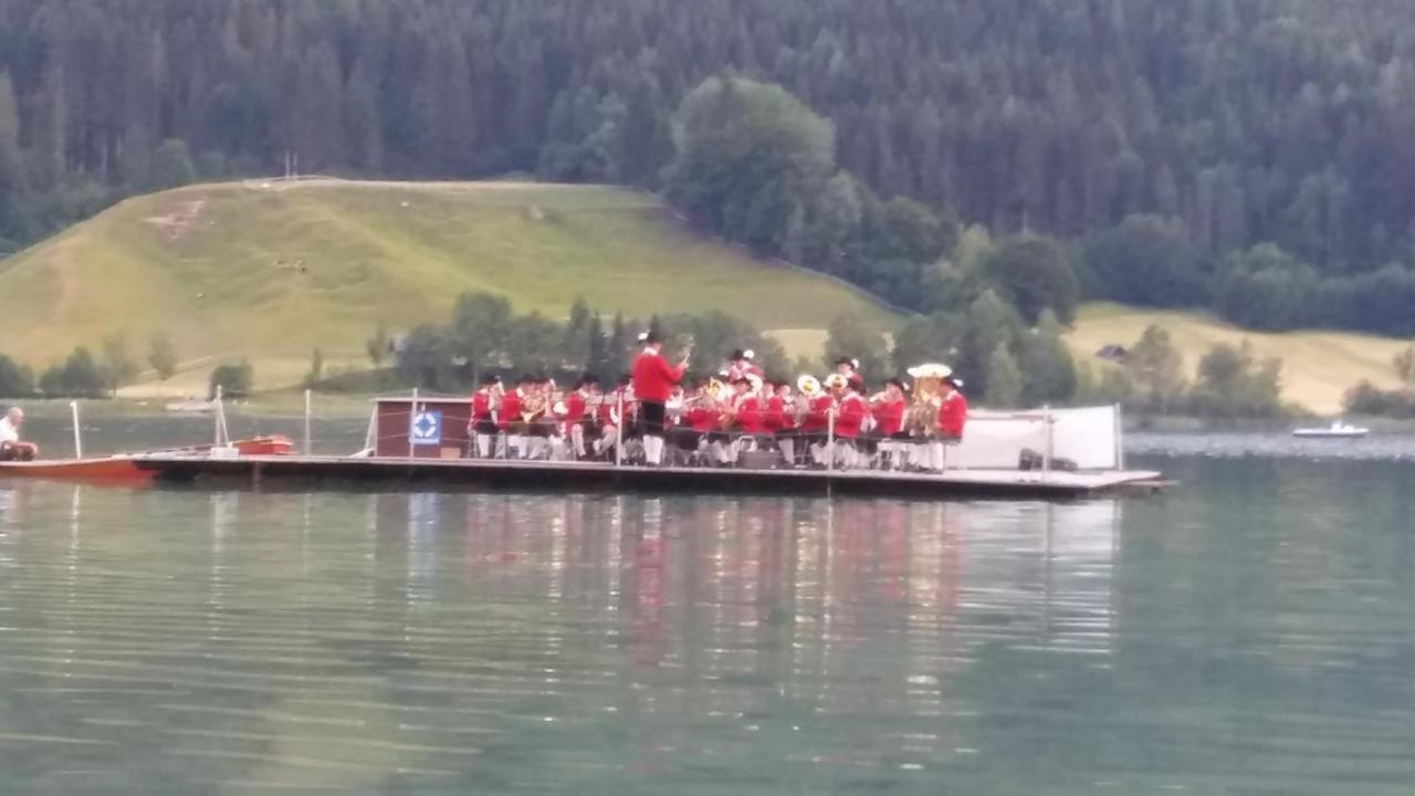 Landhaus Vogel Lägenhet Weissensee Exteriör bild